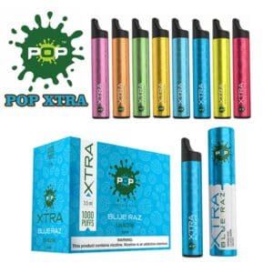 Pop Xtra Oem Supported, 1000 Puffs Disposable Vape 3.5ml Nic Salt Multi Flavors Main