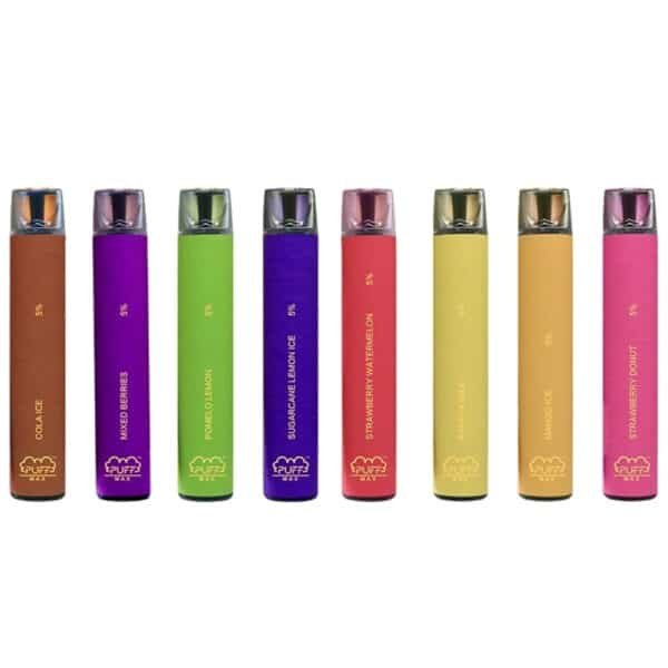 Puff Max Oem Supported, 2000 Puffs Disposable Vapes 1200mah Nic Salt Multi Flavors Detail2