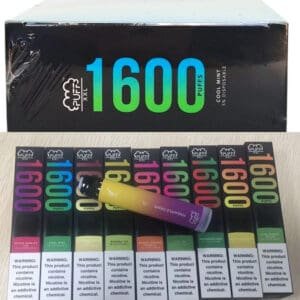 Puff Xxl Oem Supported, 1600 Puffs Disposable Vapes 850mah Nic Salt Multi Flavors Main